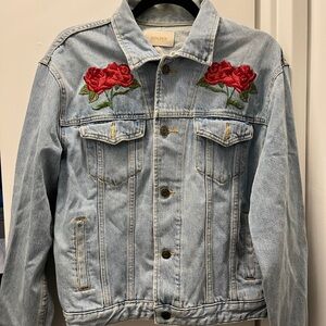 Embroidered Denim Jacket